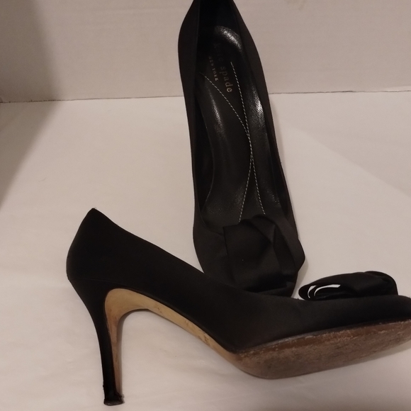 Kate Spade Satin Rosette Heels - Picture 4 of 11
